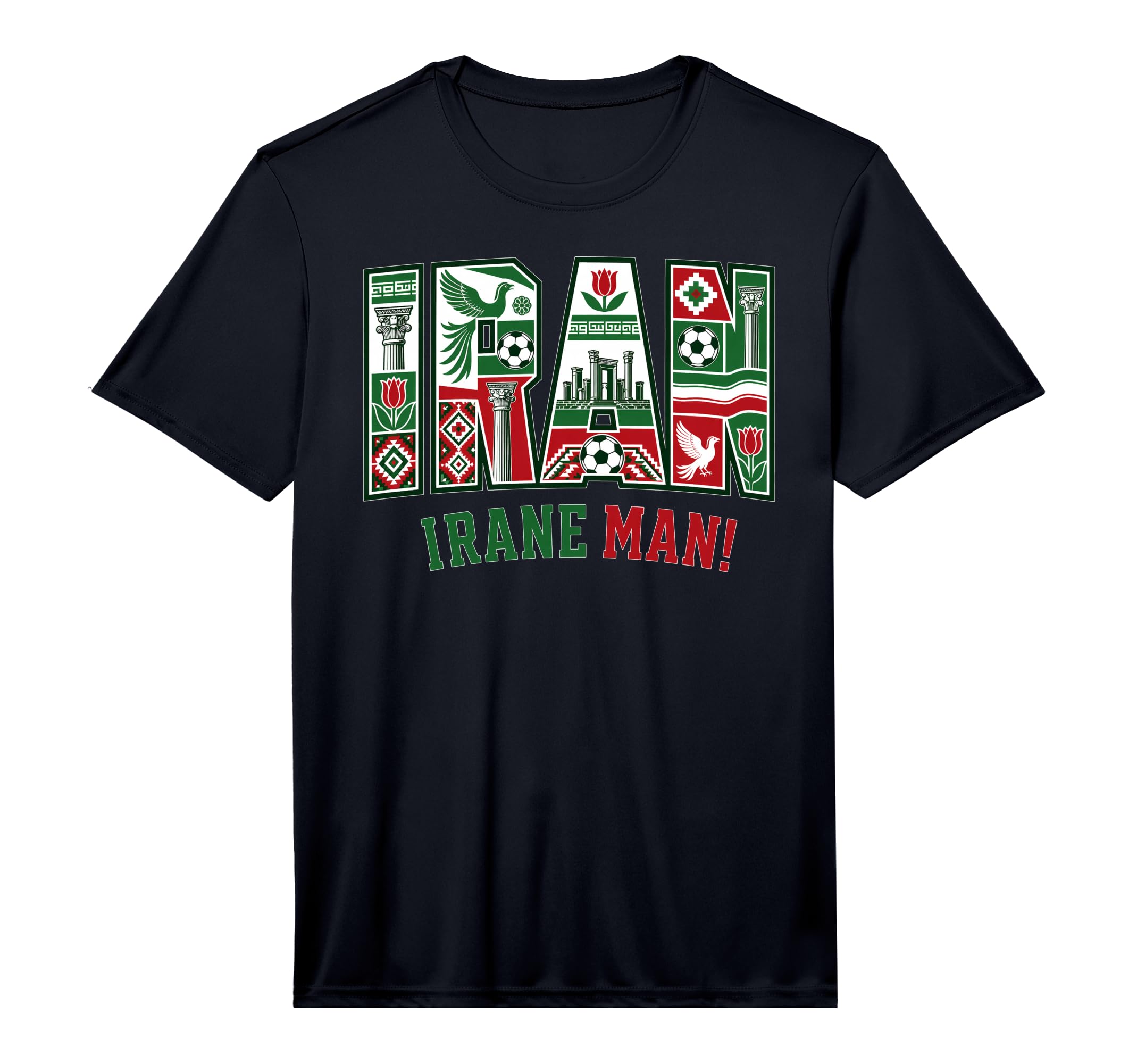 Iran Soccer 2026 Iranian Fans T-Shirt - Fun Novelty Design Unisex - T-Shirt, Sweatshirt, Hoodie