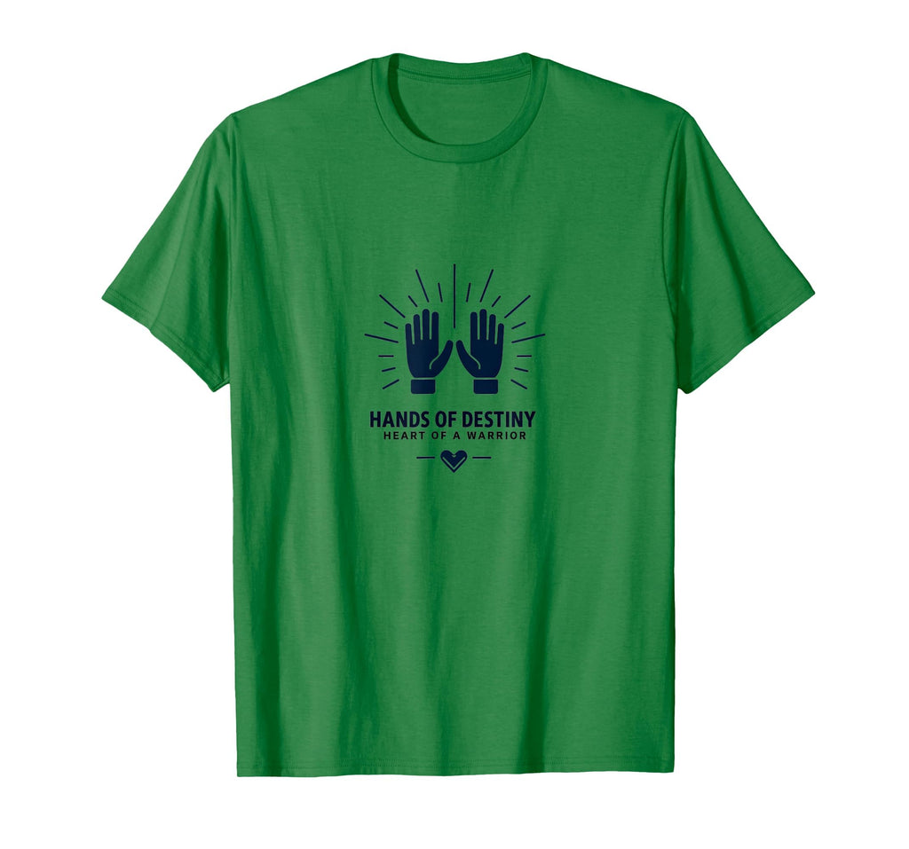 Goalie Hands Destiny Warrior Heart T-Shirt - Custom Art Print Men Women - T-Shirt, Sweatshirt, Hoodie