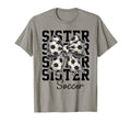 Soccer Sister Coquette Bow Biggest T-Shirt - Aesthetic Graphic for Adults - T-Shirt, Sweatshirt, Hoodie