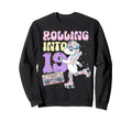 19Th Birthday Roller Skate Party Sweatshirt - Graphic Print for Adults - T-Shirt, Sweatshirt, Hoodie