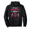 Ice Hockey Goalie Mom Mother Goalkeeper Hoodie - Graphic Print for Adults - T-Shirt, Sweatshirt, Hoodie
