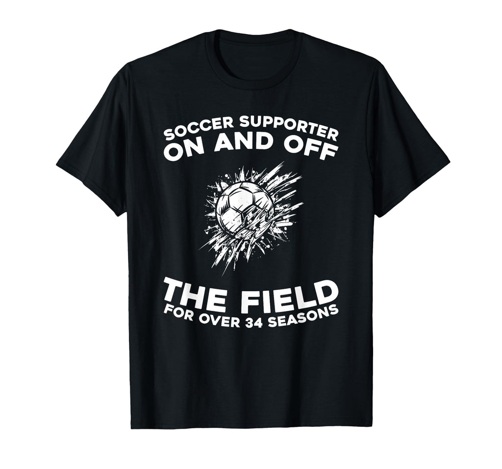 34Th Birthday Player Team Sports T-Shirt - Casual Everyday Wear Unisex - T-Shirt, Sweatshirt, Hoodie
