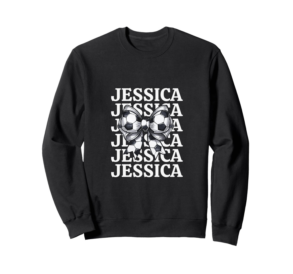 Jessica Personalized Coquette Sweatshirt - Custom Art Print Men Women - T-Shirt, Sweatshirt, Hoodie