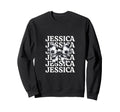 Jessica Personalized Coquette Sweatshirt - Custom Art Print Men Women - T-Shirt, Sweatshirt, Hoodie