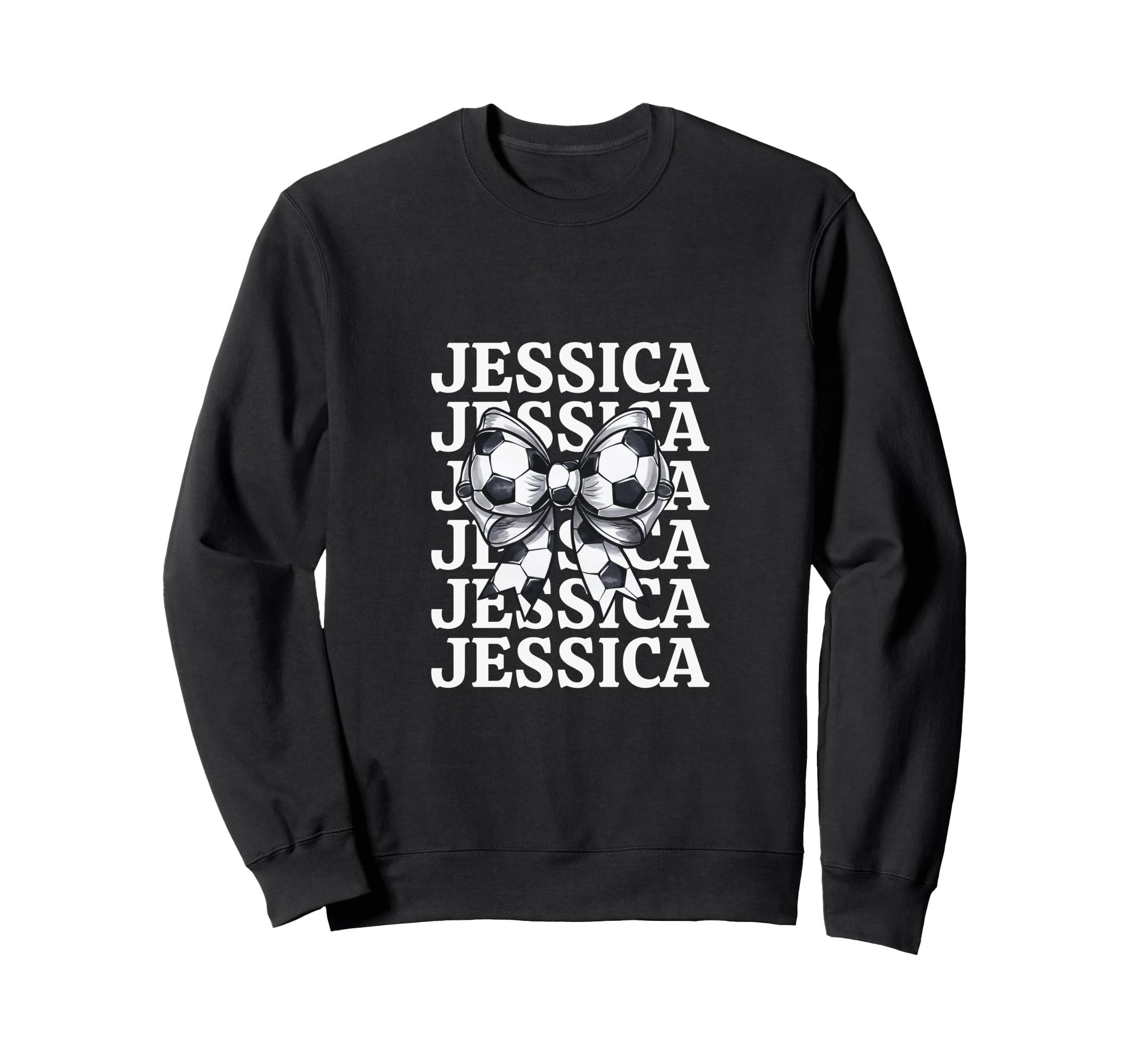 Jessica Personalized Coquette Sweatshirt - Custom Art Print Men Women - T-Shirt, Sweatshirt, Hoodie