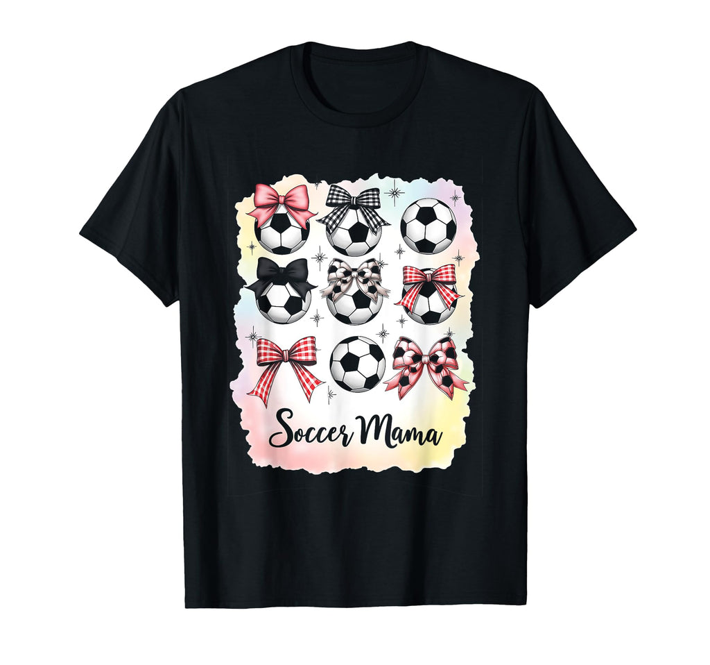 Soccer Mama Coquette Bow Soccer Mom T-Shirt - Streetwear Style Men Women - T-Shirt, Sweatshirt, Hoodie