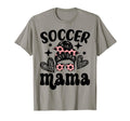 Soccer Mama Messy Bun Soccer Mothers T-Shirt - Trendy Graphic for Adults - T-Shirt, Sweatshirt, Hoodie