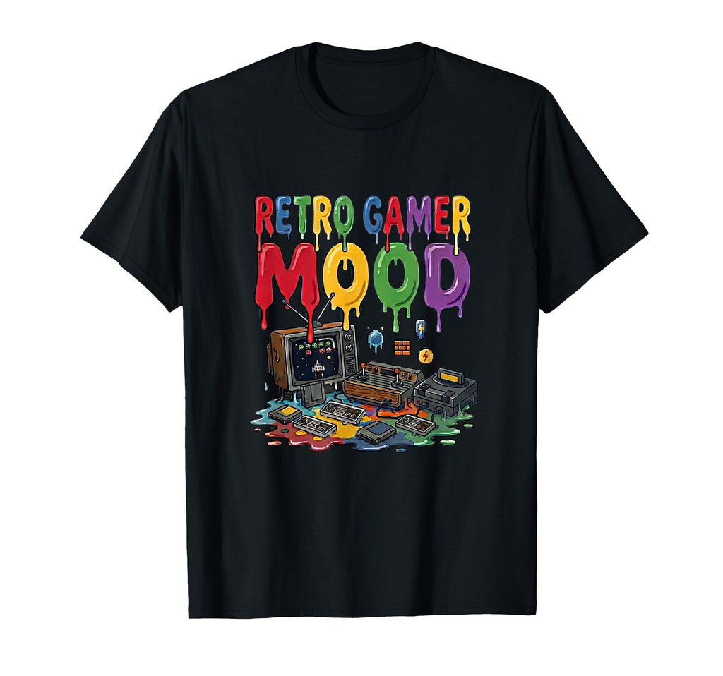 Gamer Mood Arcade Gaming Nostalgia T-Shirt - Streetwear Style Men Women - T-Shirt, Sweatshirt, Hoodie