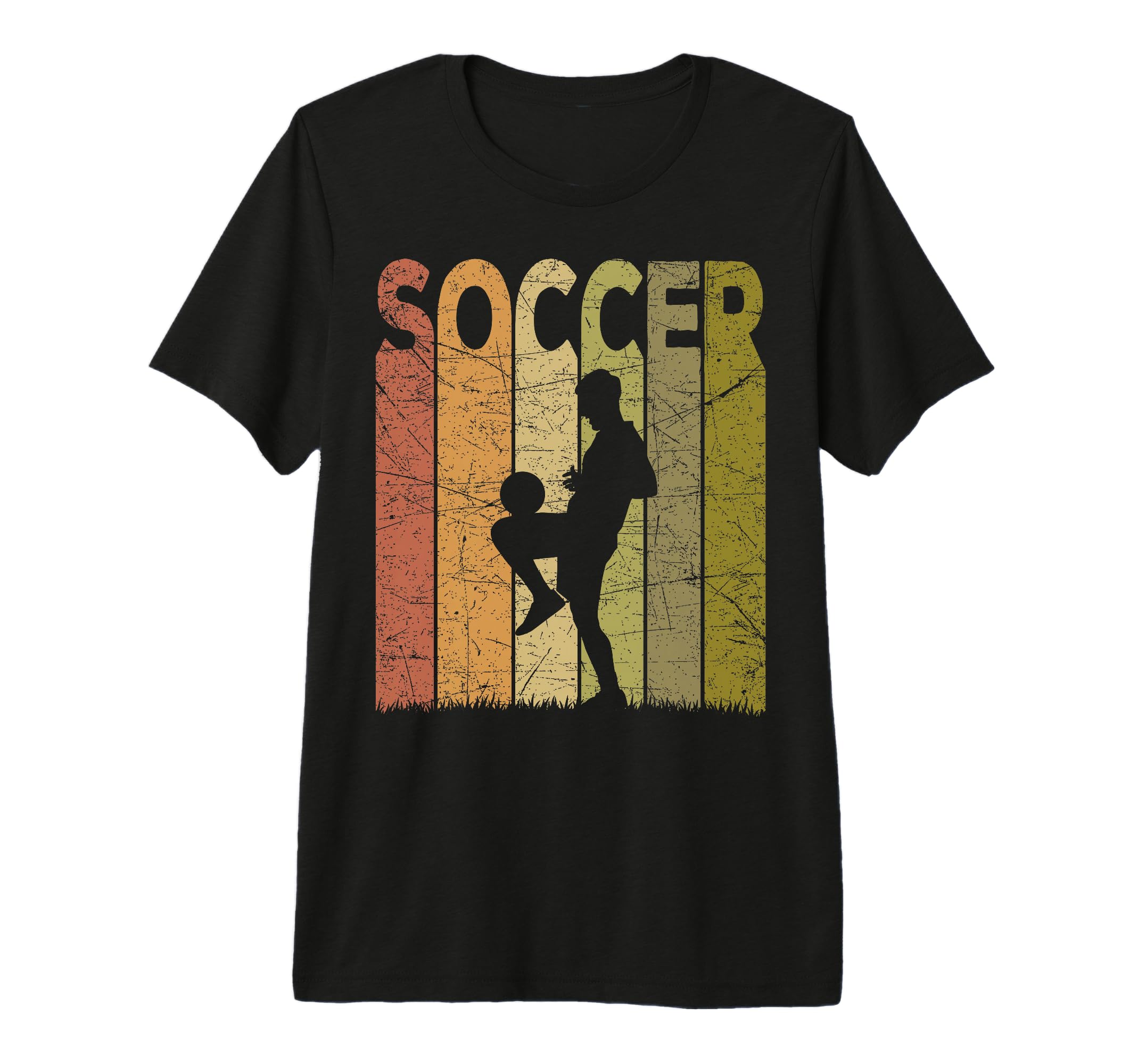 Soccer Soccer Player Soccer Lover Tri T-Shirt - Trendy Graphic for Adults - T-Shirt, Sweatshirt, Hoodie