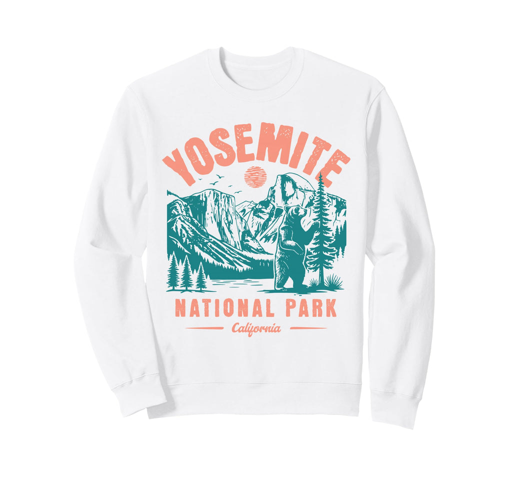 Yosemite National Park Caliornia Sweatshirt - Trendy Graphic for Adults - T-Shirt, Sweatshirt, Hoodie