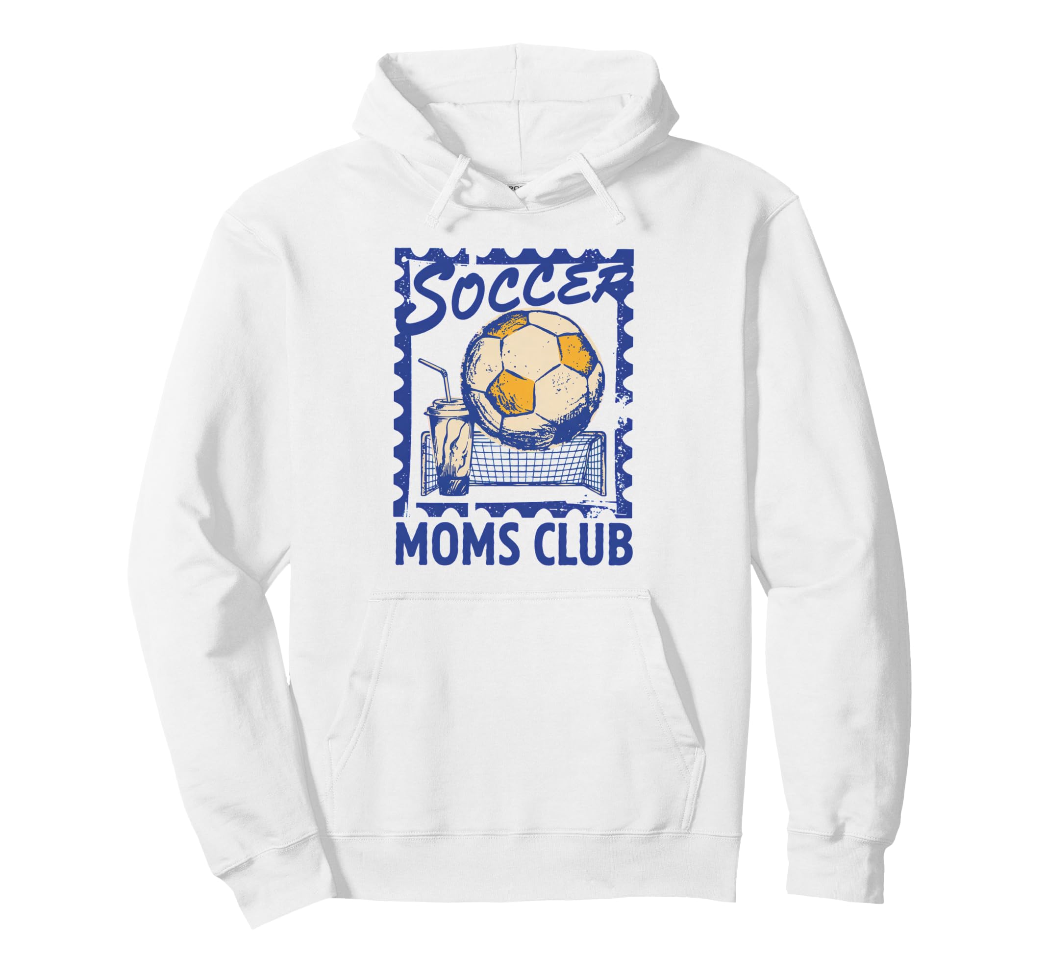 Soccer Football Moms Club Funny Hoodie - Fun Novelty Design Men Women - T-Shirt, Sweatshirt, Hoodie