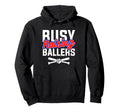 Busy Raising Ballers Mom Baseball Player Hoodie - Unique Graphic Unisex - T-Shirt, Sweatshirt, Hoodie