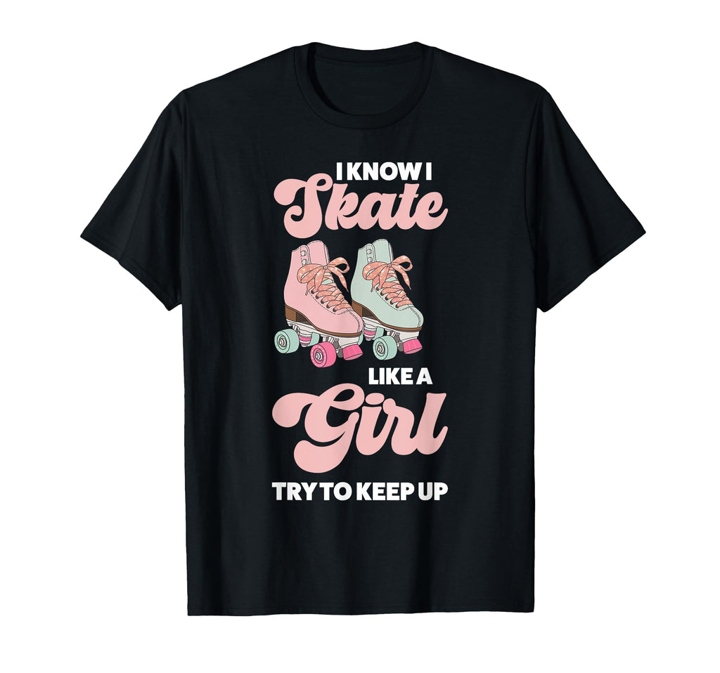 Roller Skating Skate 1970S I Know I T-Shirt - Trendy Graphic Men Women - T-Shirt, Sweatshirt, Hoodie
