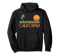 California Beach Hoodie - Fun Novelty Design Men Women - T-Shirt, Sweatshirt, Hoodie