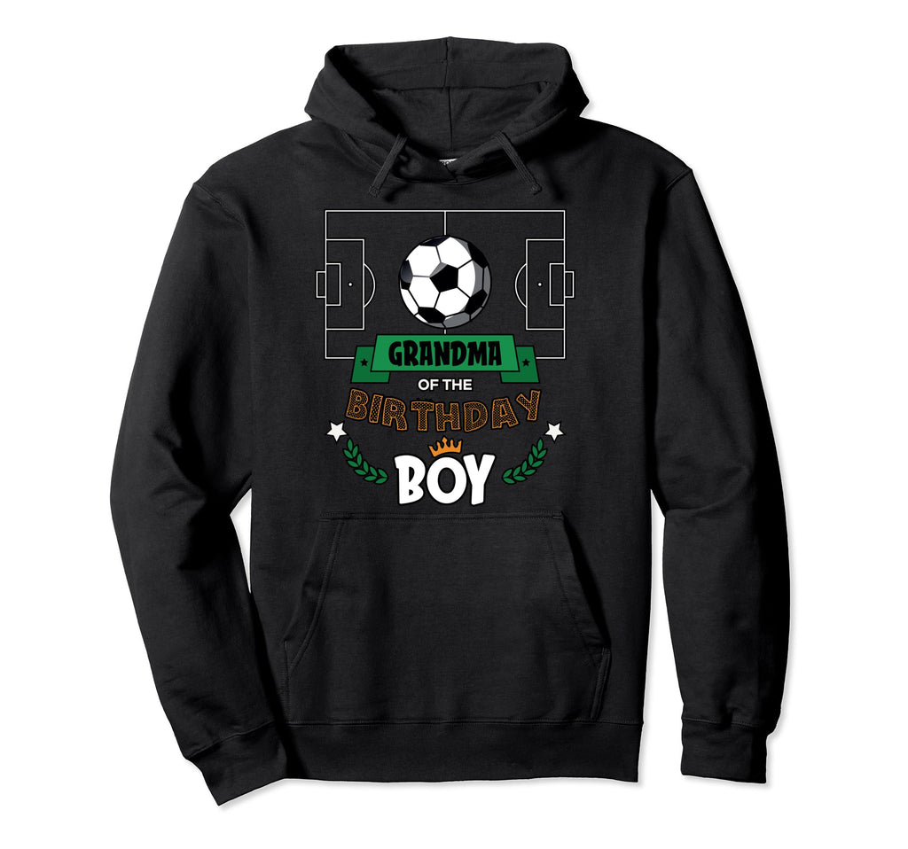 Grandma Birthday Soccer Theme Matching Hoodie - Trendy Graphic for Adults - T-Shirt, Sweatshirt, Hoodie