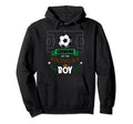 Grandma Birthday Soccer Theme Matching Hoodie - Trendy Graphic for Adults - T-Shirt, Sweatshirt, Hoodie