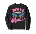 Roller Skating Funny Rollerskate Sweatshirt - Trendy Graphic for Adults - T-Shirt, Sweatshirt, Hoodie