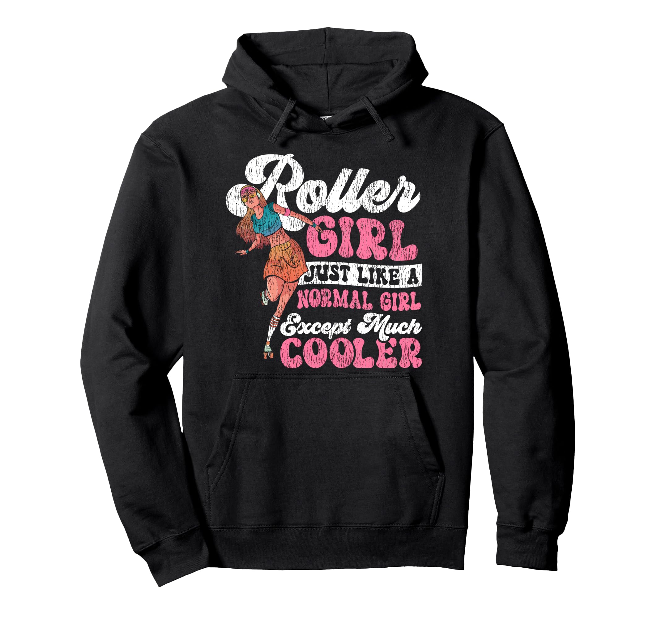 Roller Skating Skate 1970S Roller Just Hoodie - Minimalist Print for Adults - T-Shirt, Sweatshirt, Hoodie