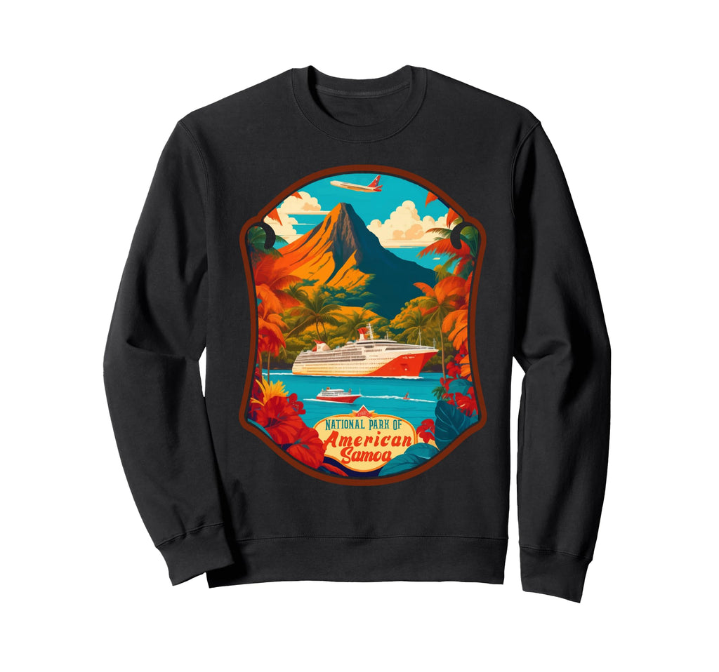 American Samoa National Park Sweatshirt - Graphic Print for Adults - T-Shirt, Sweatshirt, Hoodie