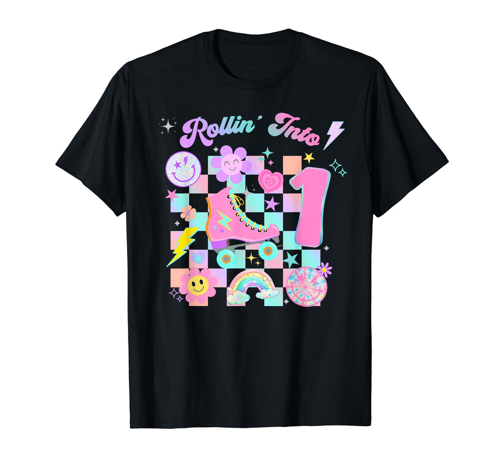 Roller Skates Skating Birthday T-Shirt - Fun Novelty Design for Adults - T-Shirt, Sweatshirt, Hoodie