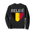 Belgium Flag Soccer Pride Sweatshirt - Aesthetic Graphic for Adults - T-Shirt, Sweatshirt, Hoodie