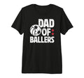 Mens Dad Ballers Soccer Volleyball T-Shirt - Minimalist Print for Adults - T-Shirt, Sweatshirt, Hoodie