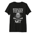 Behind Good Goalie Empty Net T-Shirt - Aesthetic Graphic for Adults - T-Shirt, Sweatshirt, Hoodie
