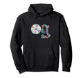 Old School Og Hip Hop Head Vinyl Cds Hoodie - Unique Graphic for Adults - T-Shirt, Sweatshirt, Hoodie