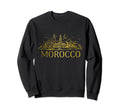 Morocco Skyline Marrakesh Sweatshirt - Fun Novelty Design for Adults - T-Shirt, Sweatshirt, Hoodie