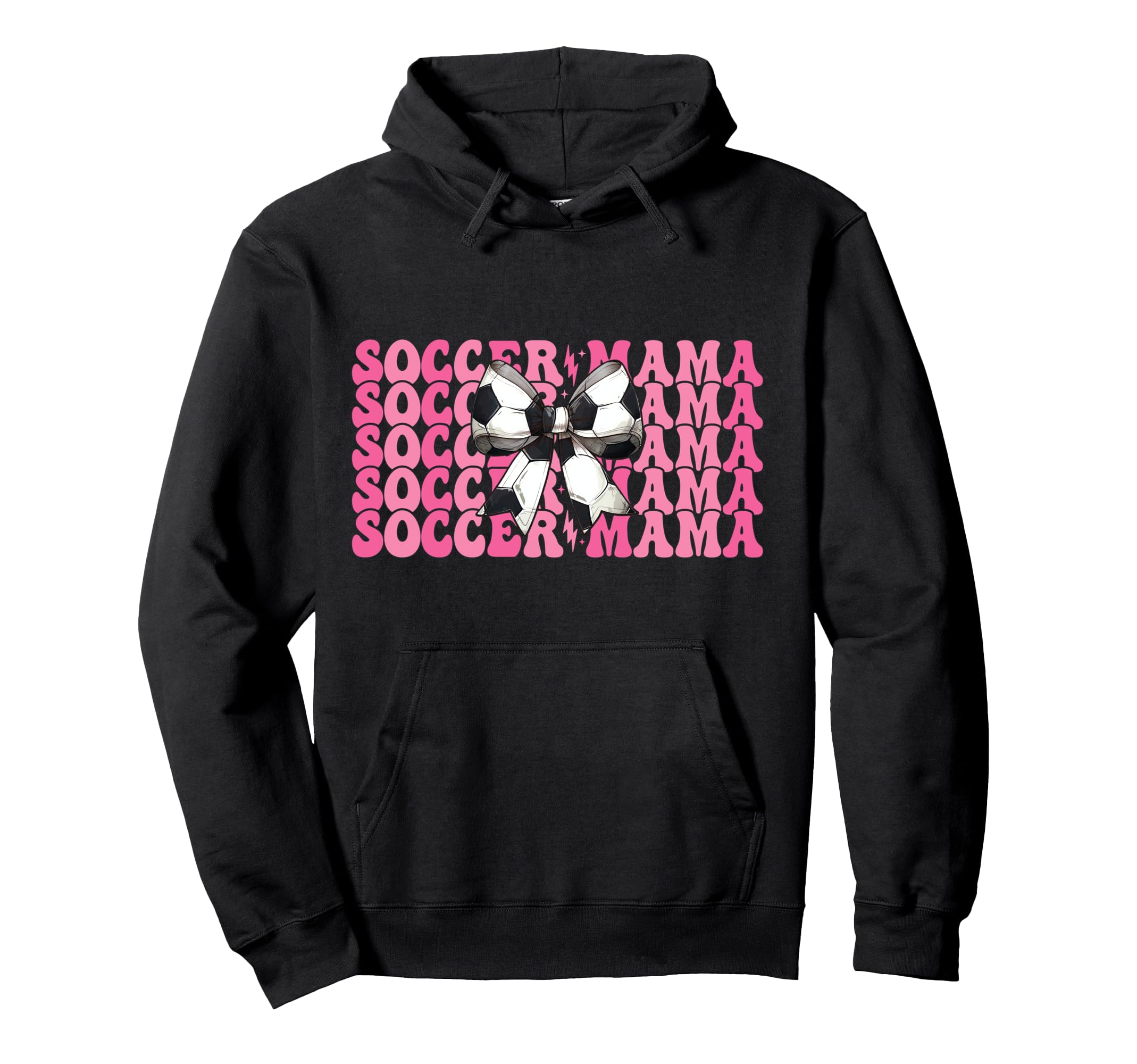 Soccer Mama Soccer Mom Mothers Day Hoodie - Trendy Graphic for Adults - T-Shirt, Sweatshirt, Hoodie
