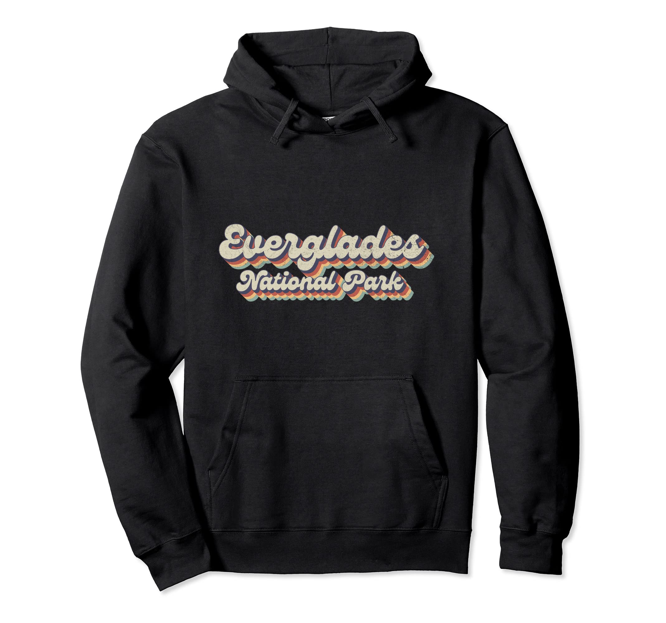 70S 80S Usa National Park Everglades Hoodie - Minimalist Print Unisex - T-Shirt, Sweatshirt, Hoodie
