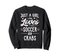 Just Who Loves Soccer And Sweatshirt - Casual Everyday Wear for Adults - T-Shirt, Sweatshirt, Hoodie