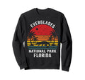 Everglades National Park Alligators Sweatshirt - Minimalist Print Unisex - T-Shirt, Sweatshirt, Hoodie