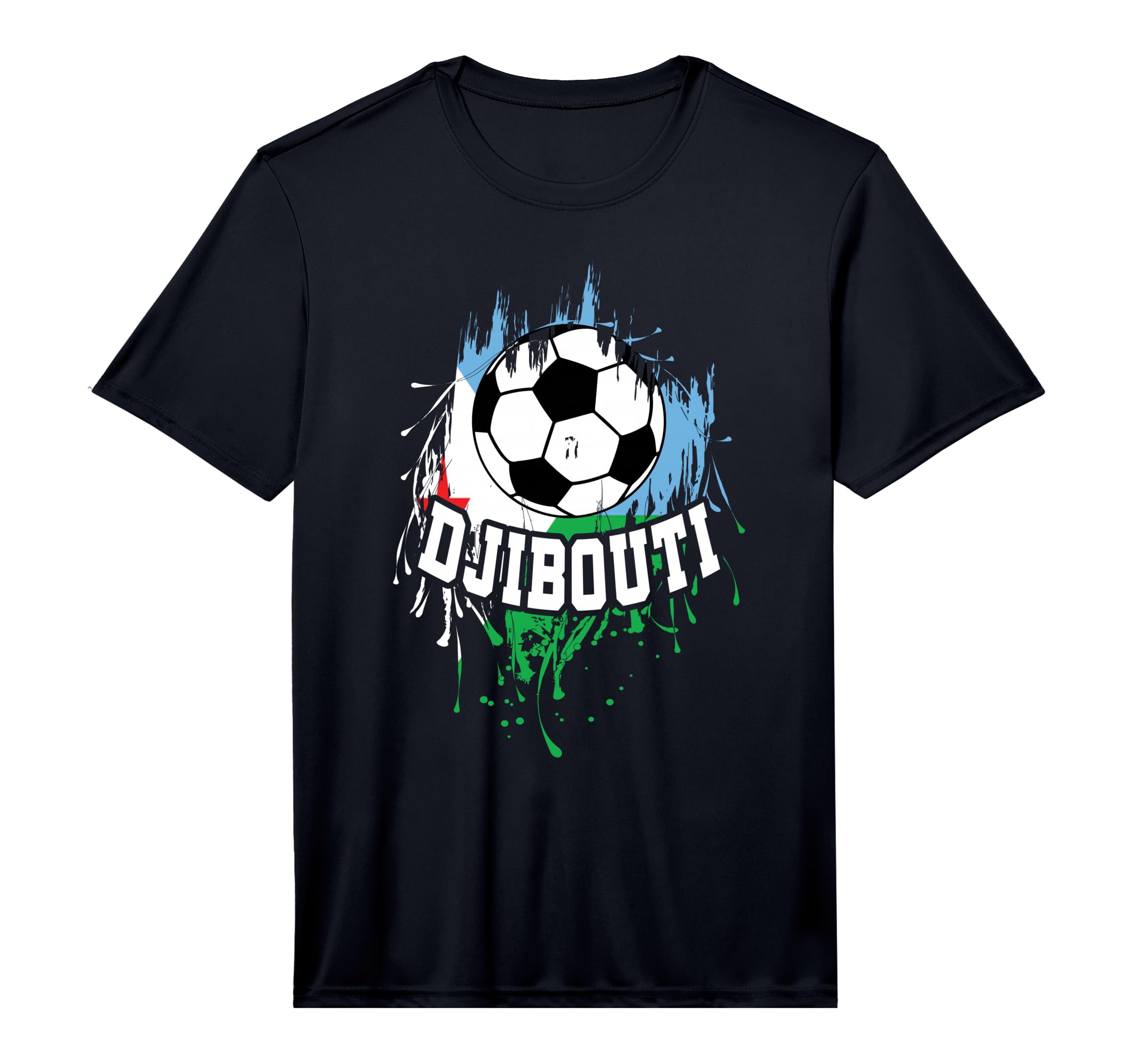 Djibouti Soccer Djiboutian Football T-Shirt - Streetwear Style for Adults - T-Shirt, Sweatshirt, Hoodie