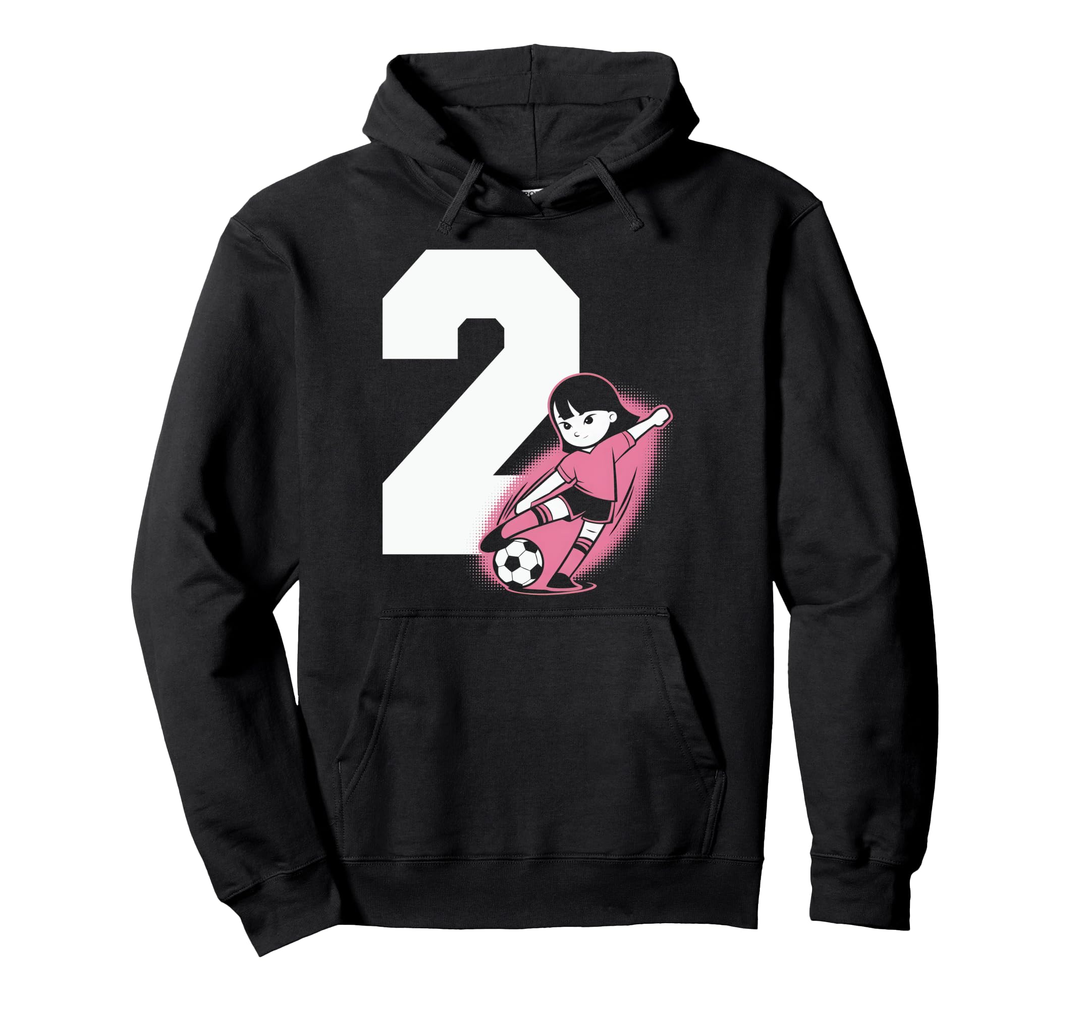 2 Soccer Birthday Gift Soccer Fan Hoodie - Streetwear Style Men Women - T-Shirt, Sweatshirt, Hoodie