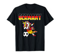 Dabbing Unicorn Germany Soccer T-Shirt - Casual Everyday Wear for Adults - T-Shirt, Sweatshirt, Hoodie