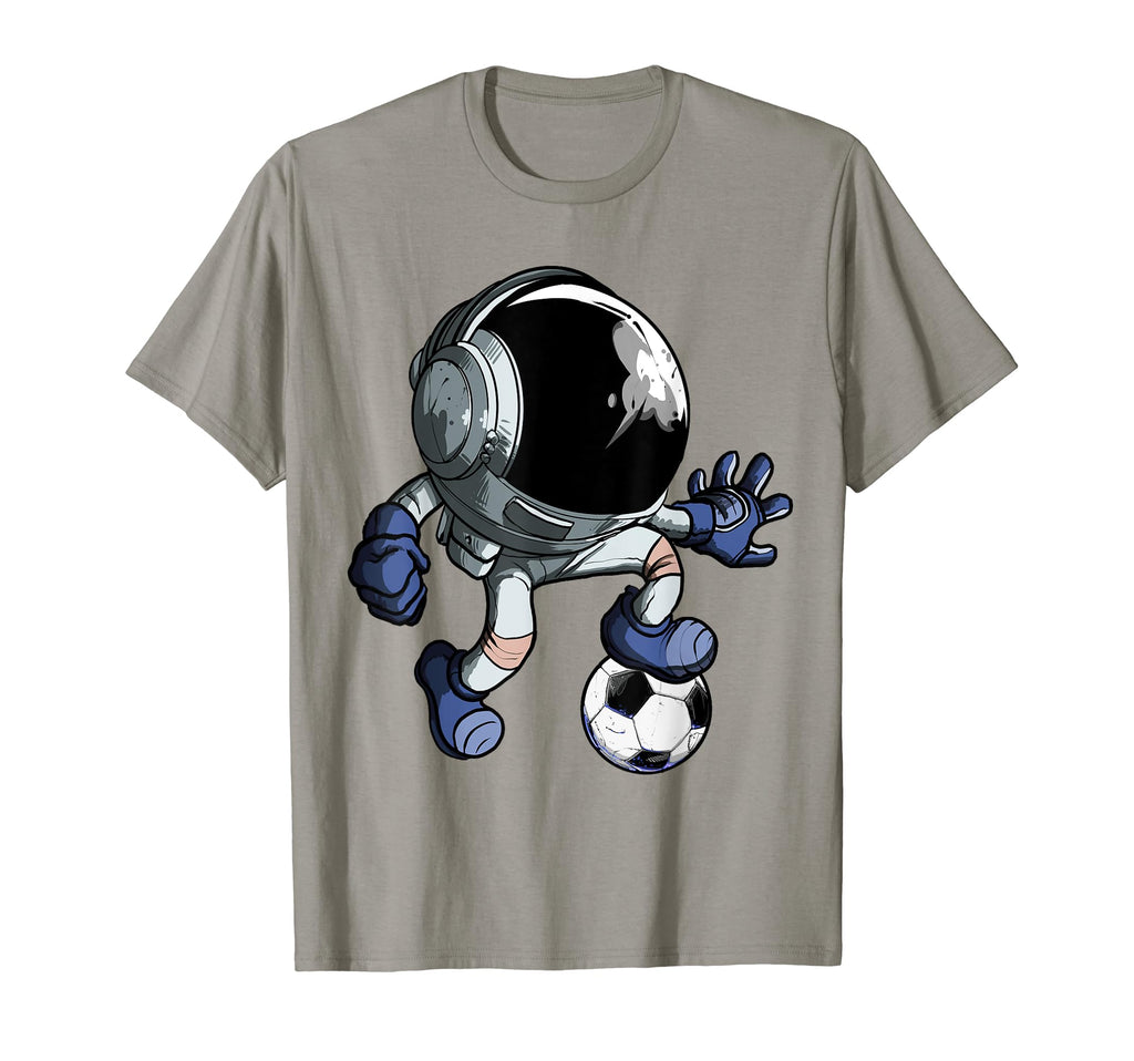 Astronaut Soccer Player Goalie T-Shirt - Novelty Apparel for Adults - T-Shirt, Sweatshirt, Hoodie