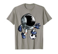 Astronaut Soccer Player Goalie T-Shirt - Novelty Apparel for Adults - T-Shirt, Sweatshirt, Hoodie