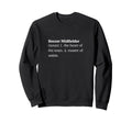 Funny Soccer Midfielder Vocabulary Sweatshirt - Minimalist Print Unisex - T-Shirt, Sweatshirt, Hoodie
