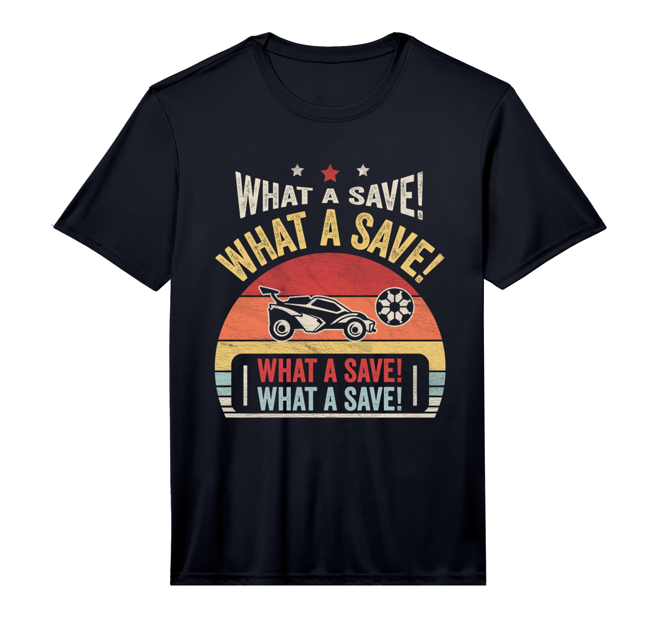 What Save Soccer Car League Performance T-Shirt - Minimalist Print Unisex - T-Shirt, Sweatshirt, Hoodie