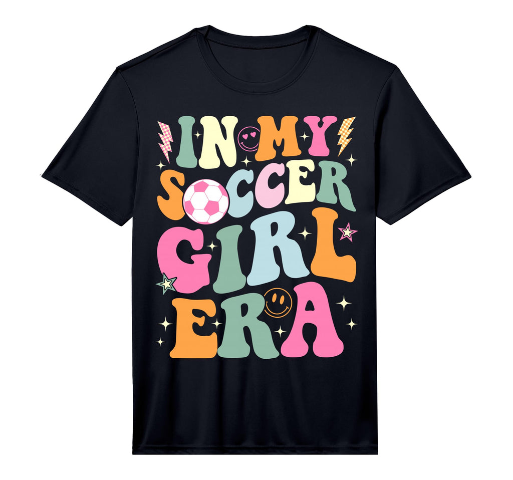 My Soccer Era Groovy Soccer T-Shirt - Casual Everyday Wear Men Women - T-Shirt, Sweatshirt, Hoodie