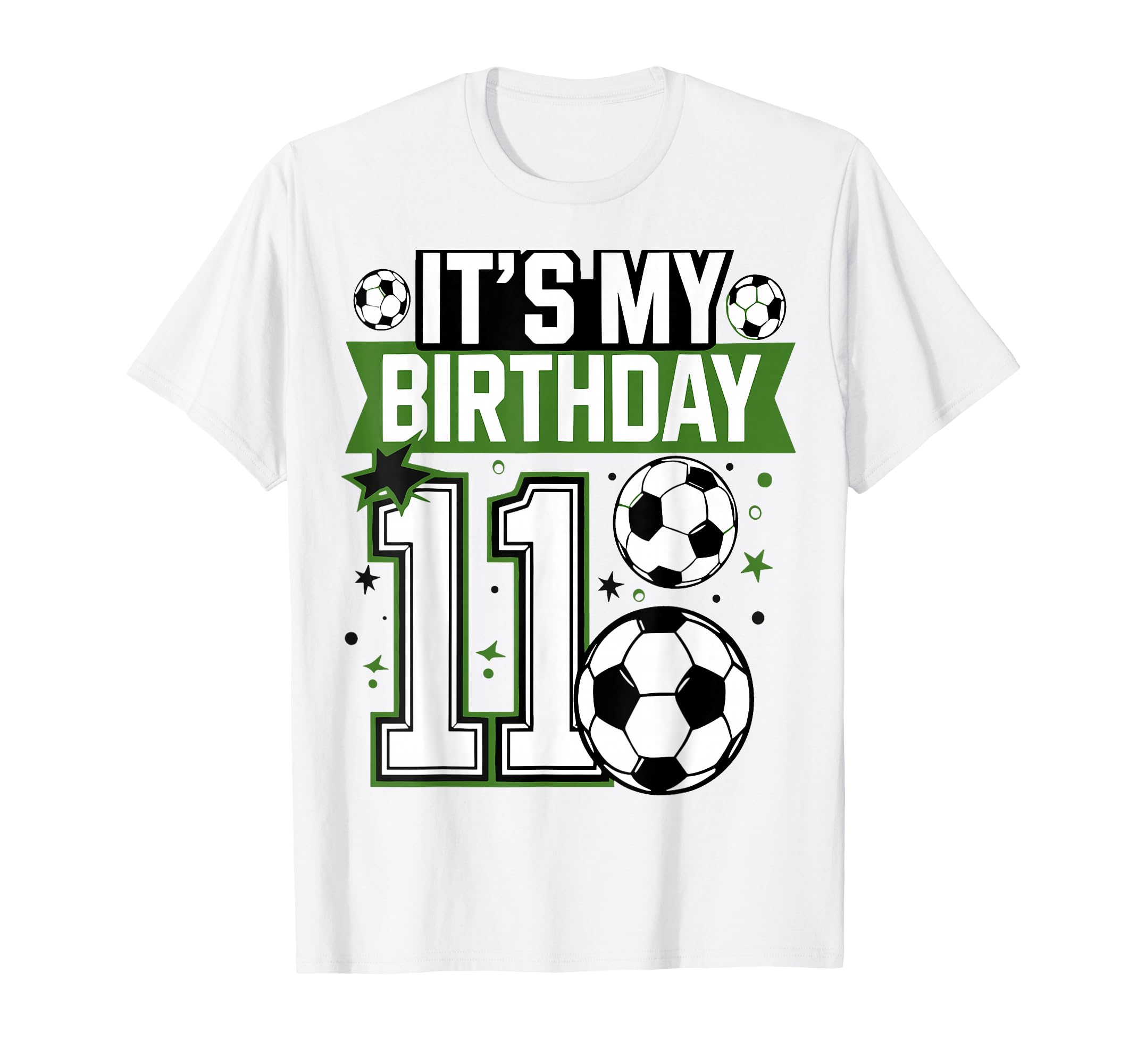 Birthday Tees 11 Soccer Its My 11Th T-Shirt - Aesthetic Graphic Unisex - T-Shirt, Sweatshirt, Hoodie