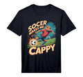 Soccerer Capybara Pun Football Funny T-Shirt - Custom Art Print for Adults - T-Shirt, Sweatshirt, Hoodie
