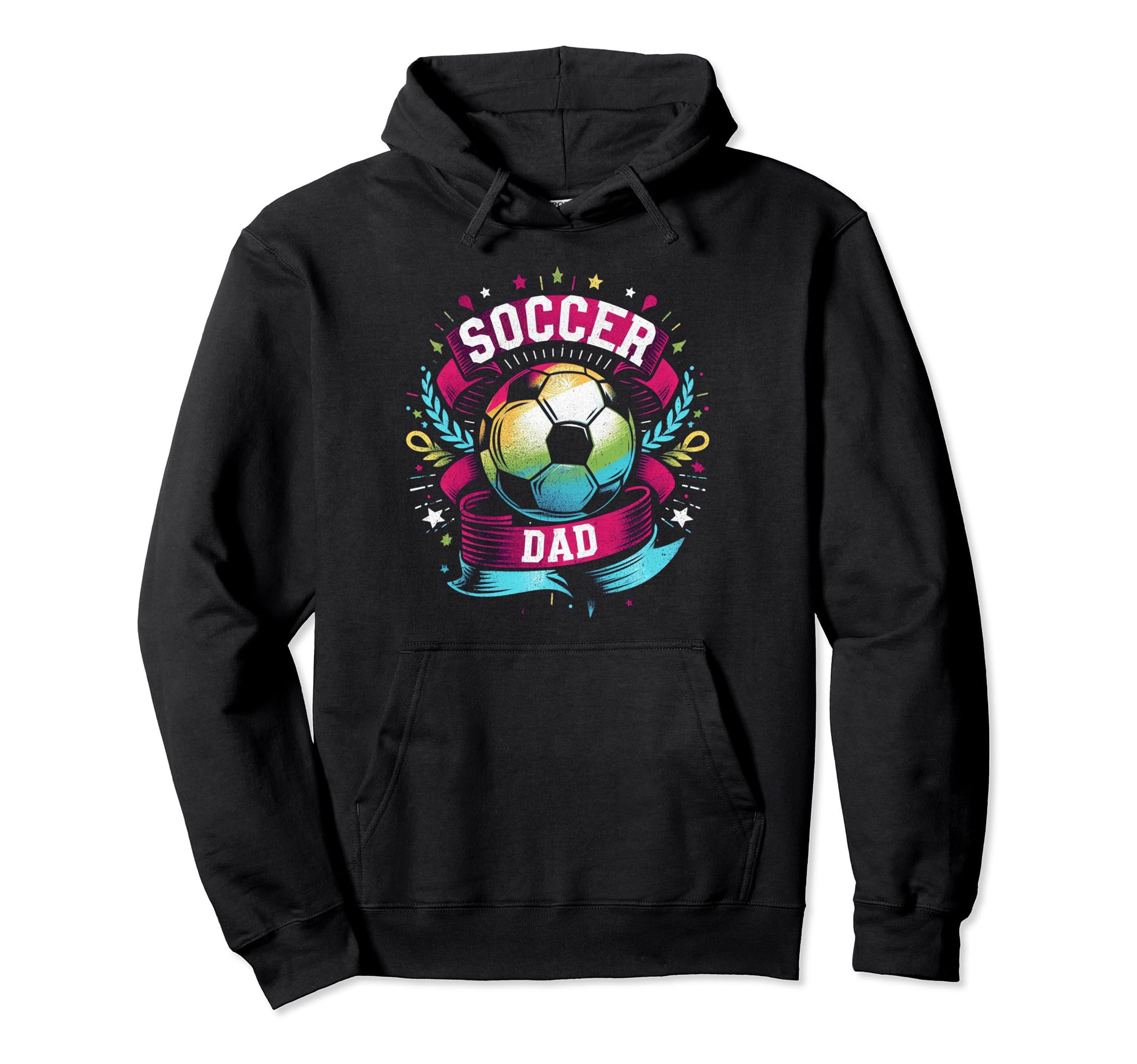 Soccer Dad Family Matching Dad Fathers Day Hoodie - Trendy Graphic Unisex - T-Shirt, Sweatshirt, Hoodie