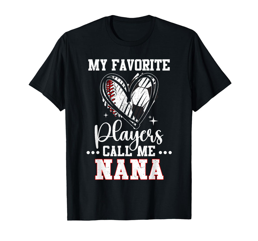 My Favorite Baseball Soccer Players T-Shirt - Trendy Graphic for Adults - T-Shirt, Sweatshirt, Hoodie