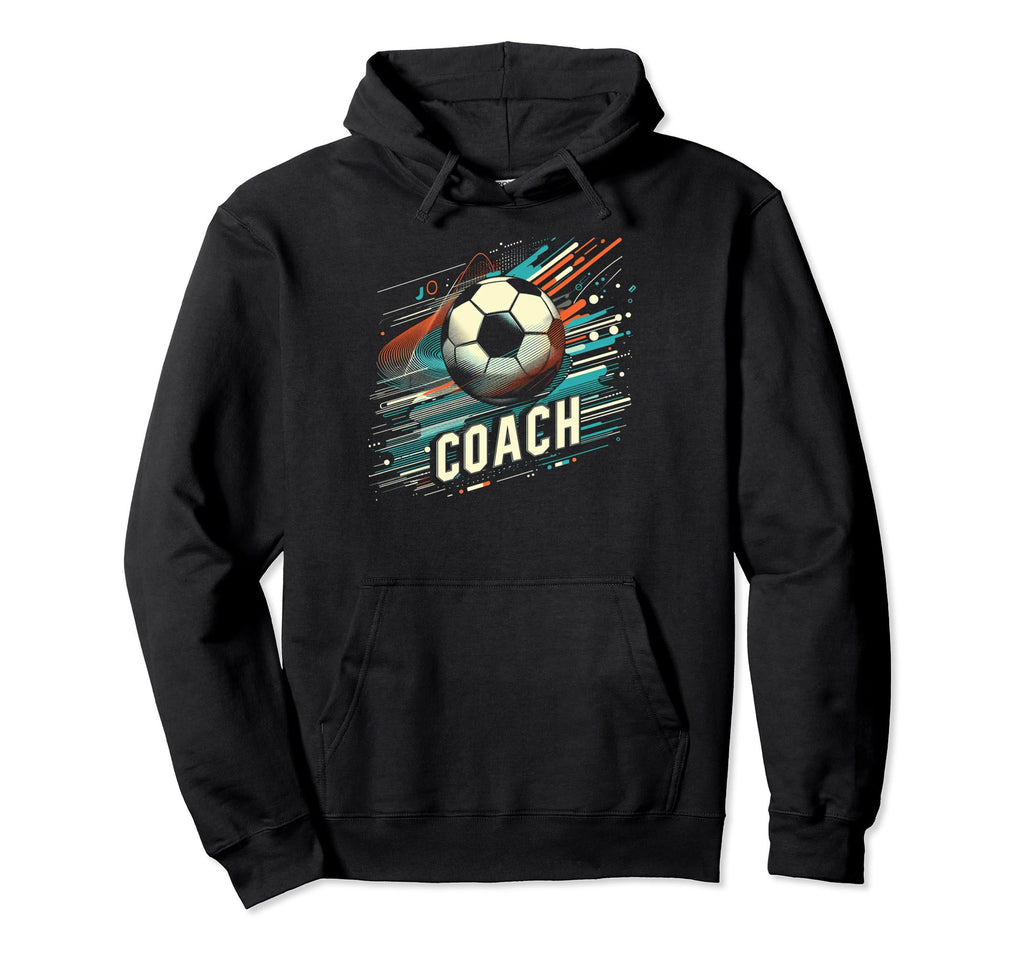 Soccer Coach Training Coaching Football Hoodie - Minimalist Print Unisex - T-Shirt, Sweatshirt, Hoodie