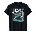 Jesus Saves Soccer Goalie T-Shirt - Casual Everyday Wear for Adults - T-Shirt, Sweatshirt, Hoodie