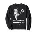 Soccer Dog Skills Loading Gym Sweatshirt - Novelty Apparel for Adults - T-Shirt, Sweatshirt, Hoodie