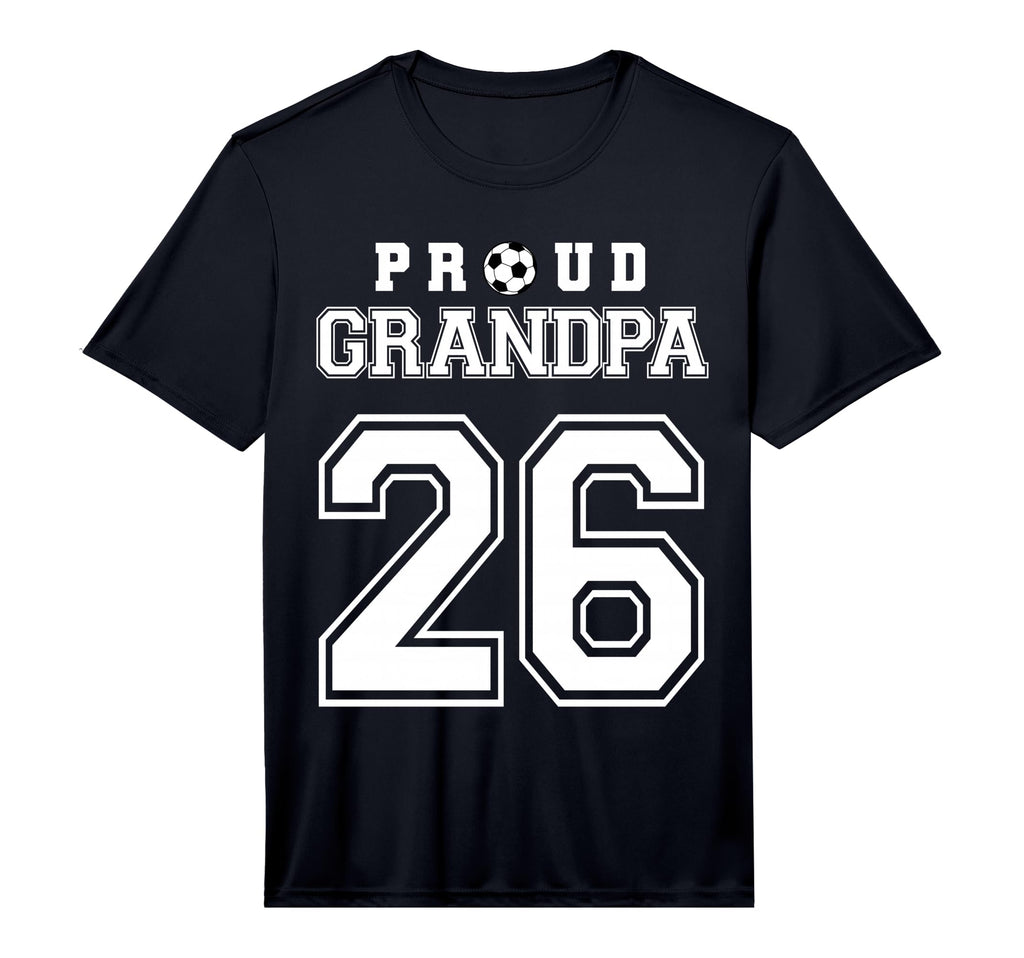 Number 26 Custom Proud Soccer Futbol T-Shirt - Graphic Print Unisex - T-Shirt, Sweatshirt, Hoodie