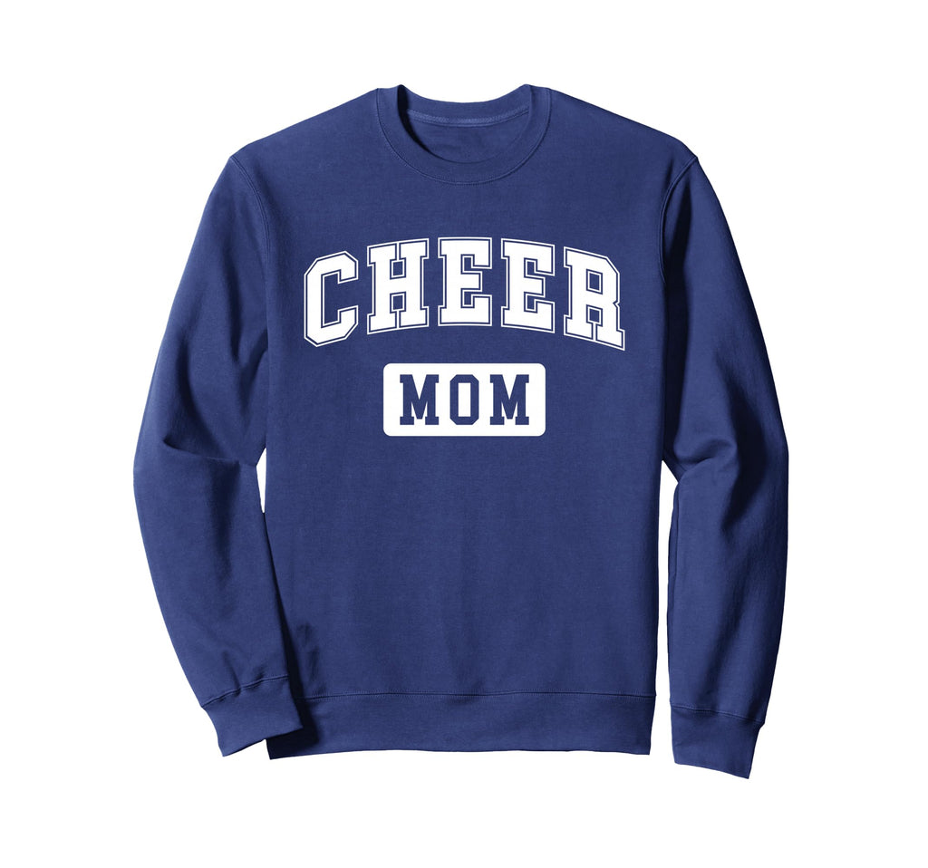 Varsity Cheer Mom Sweatshirt - Minimalist Print Unisex - T-Shirt, Sweatshirt, Hoodie
